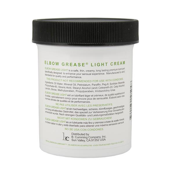 Elbow Grease - Light Cream Jar 118 Ml