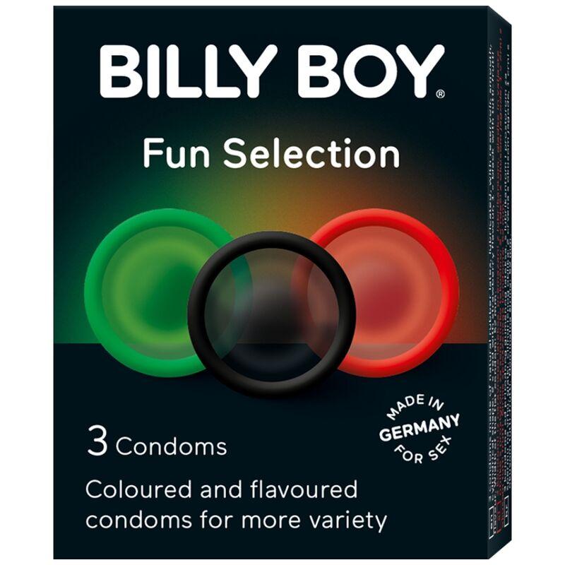 Billy Boy Fun Selection 3 Condoms