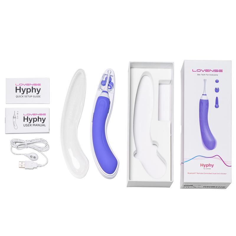Lovense - Hyphy Dual-End Vibrato Purple 16
