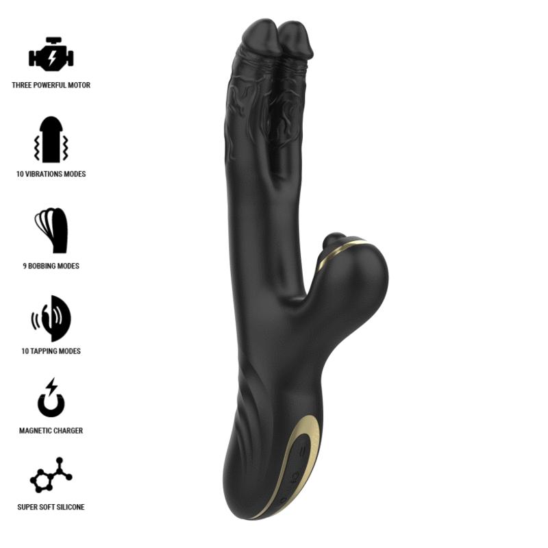 Ibiza - two dragons double vibrator black