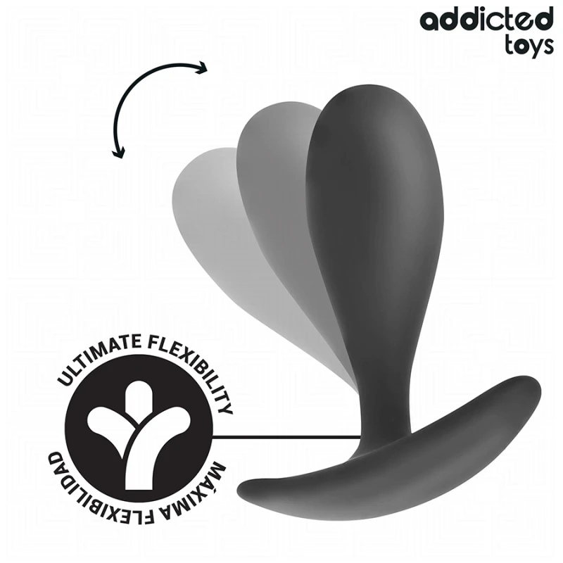 Addicted toys - set of 3 anal plug silicone model 2 4