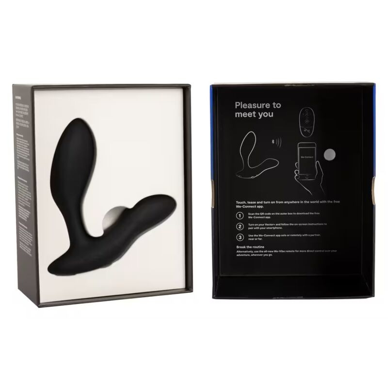 We-vibe - vector+ black prostate massager remote control 19