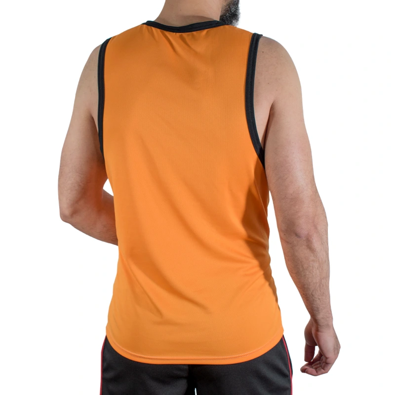 Macho - cmv005 orange gym t-shirt s/m 2