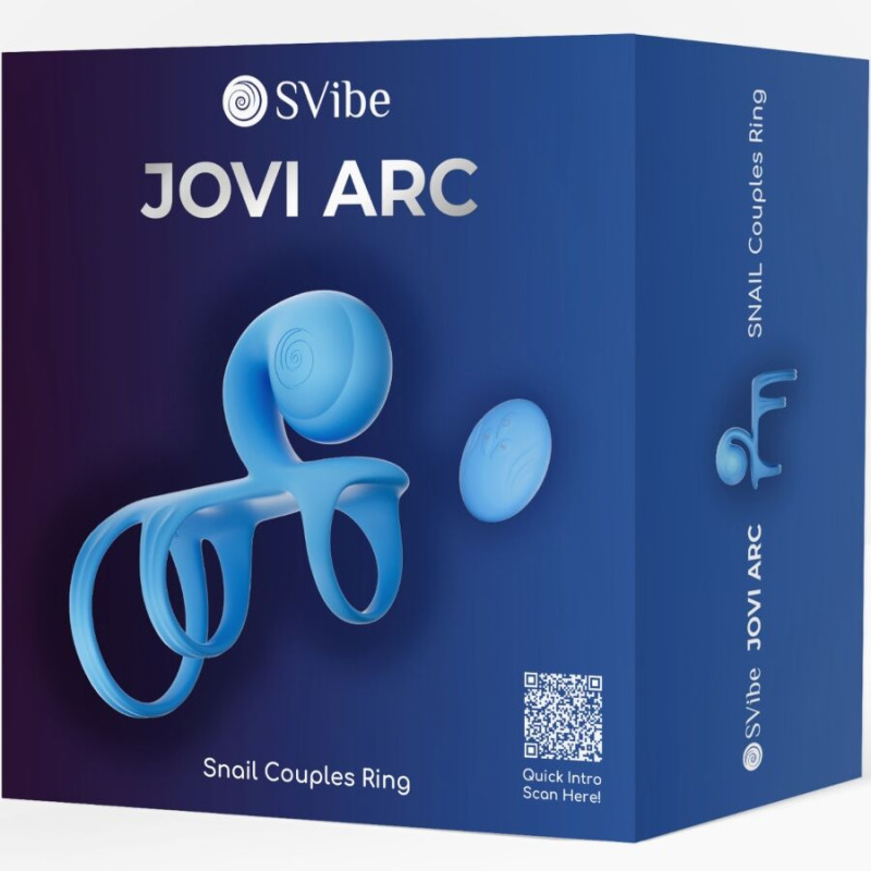 Snail vibe - jovi arc couple ring remote control blue 7