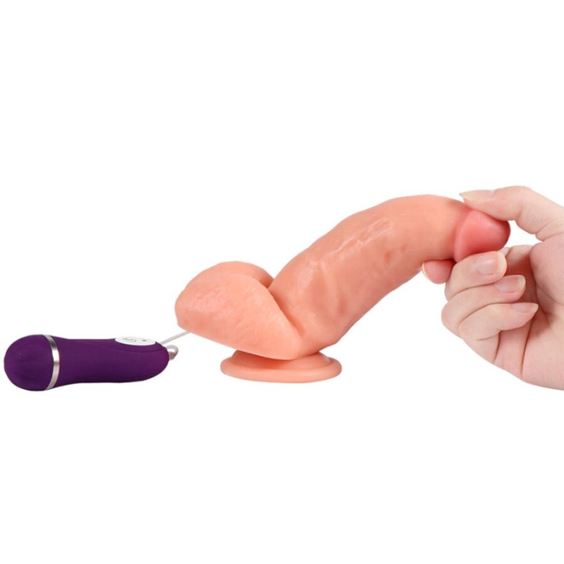 Shequ - soldier vibrator dildo with remote control 16 cm 4