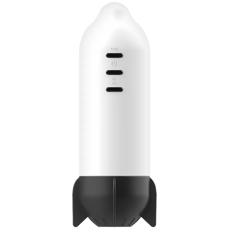 Jamyjob Rocket Masturbator Soft Compression Tech And Vibrati