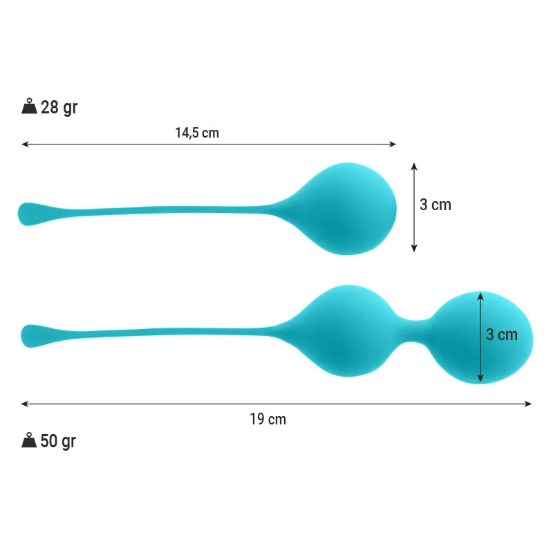 Intense - Kegel Balls Pack Kendall Blue 2
