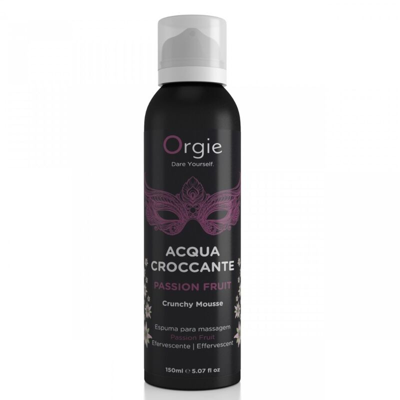 Orgie - acqua croccante passion fruit crunchy massage mousse 150 ml 1