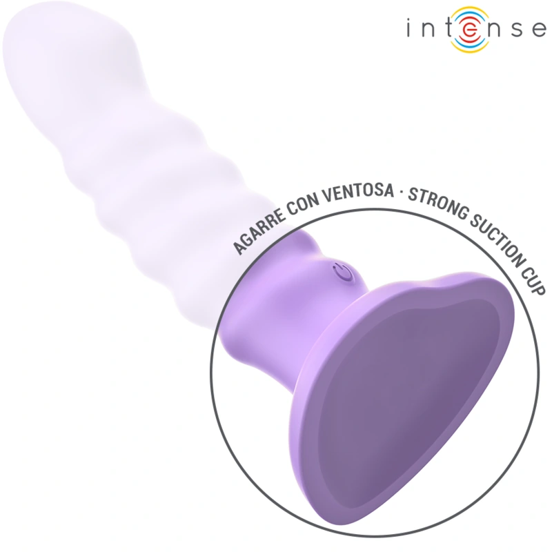 Intense - brenda vibrator size m spiral design 10 vibrations purple remote control 4