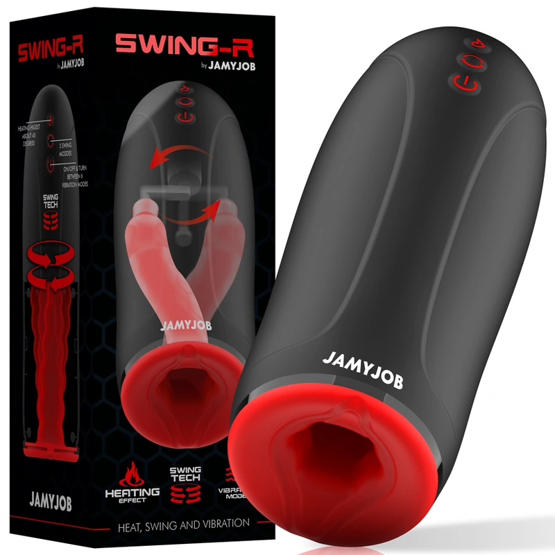 Jamyjob - Swing-R Heating Effect, Swing Tech and Vibration Masturbator 6