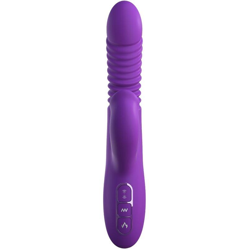 Fantasy For Her - Clitoris Stimulator With Heat Oscillation And Vibration Function Violet