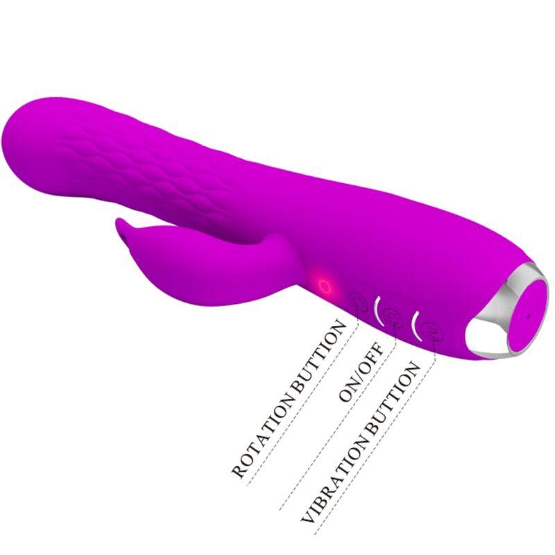 Pretty Love Molly Rechargeable Vibrator Rotating Function 4