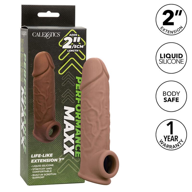 Calexotics - Performance Maxx Life-Like Extension 7 Brown Skin