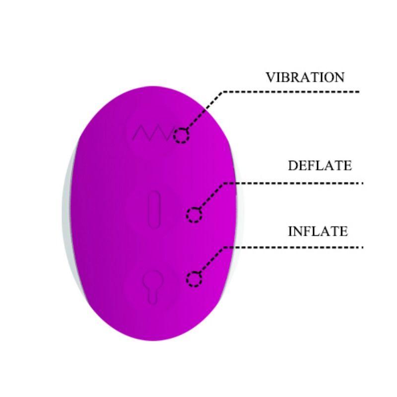 Pretty Love Smart - Dempsey Rechargeable Inflatable Vibrator 4