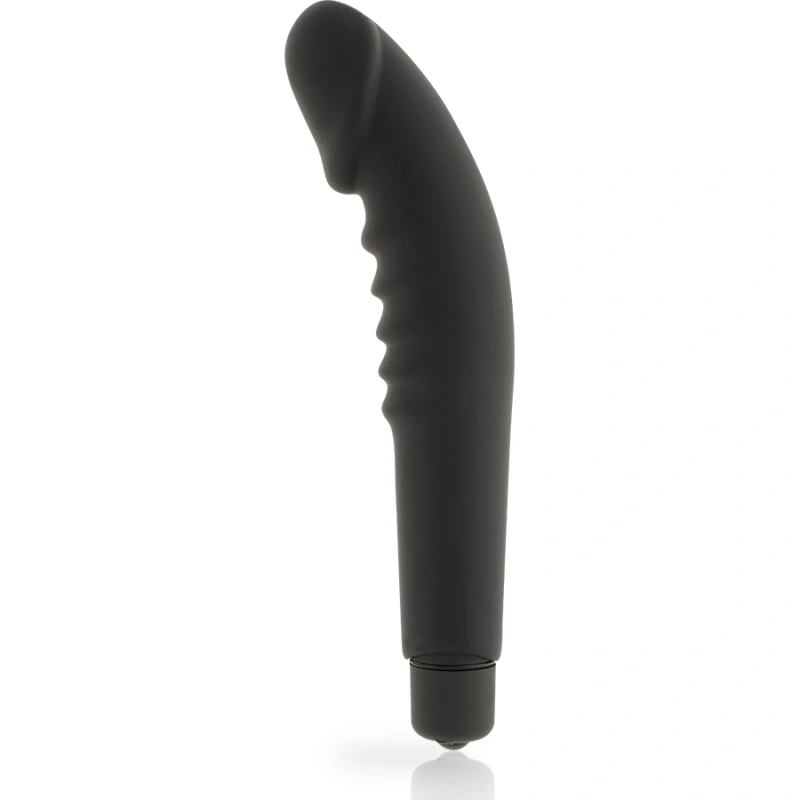 Dolce vita - realistic pleasure black silicone 1