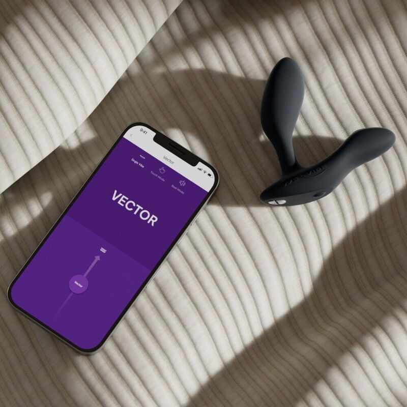 We-vibe - vector+ black prostate massager remote control 15