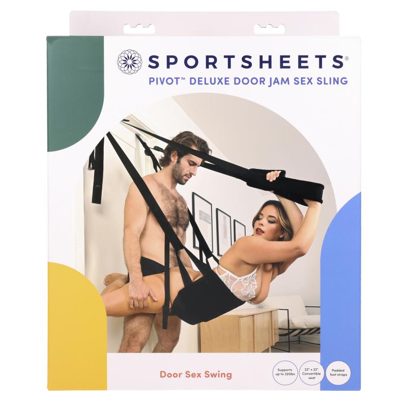 Sportsheets - Pivot Deluxe Door Jam Sex Sling Black