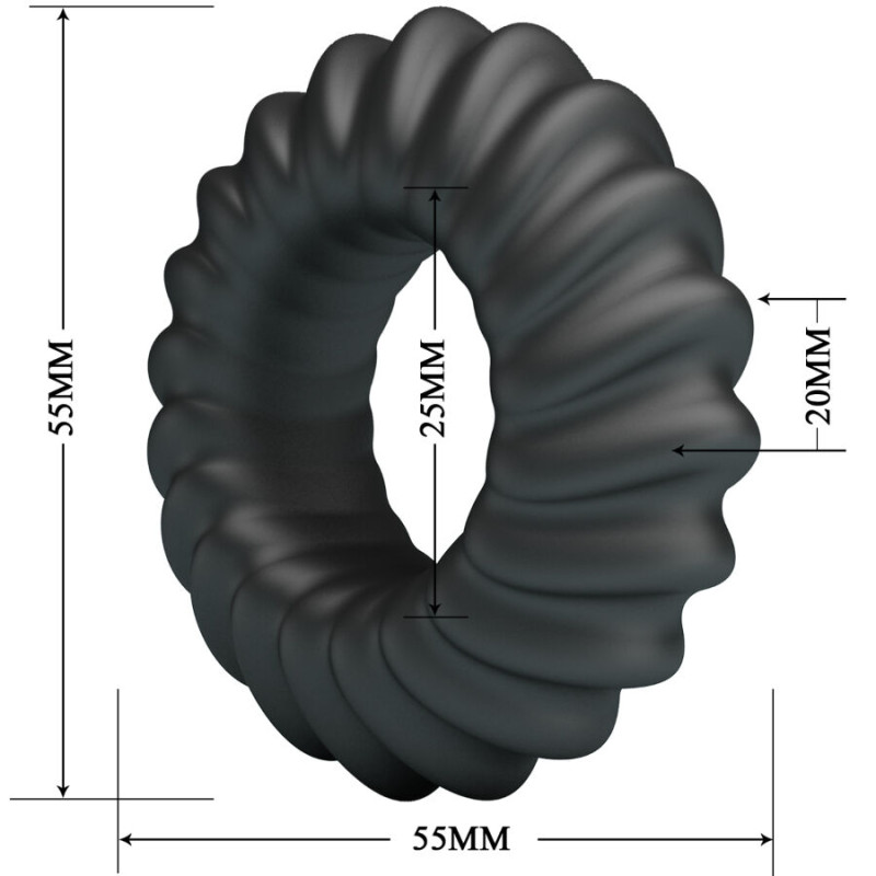 Crazy bull - fitz silicone ring model 8 5