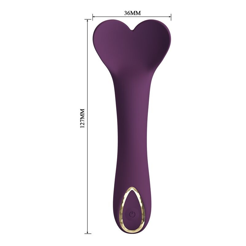 Pretty love - kenyell rechargeable vibrator 10 functions purple 8