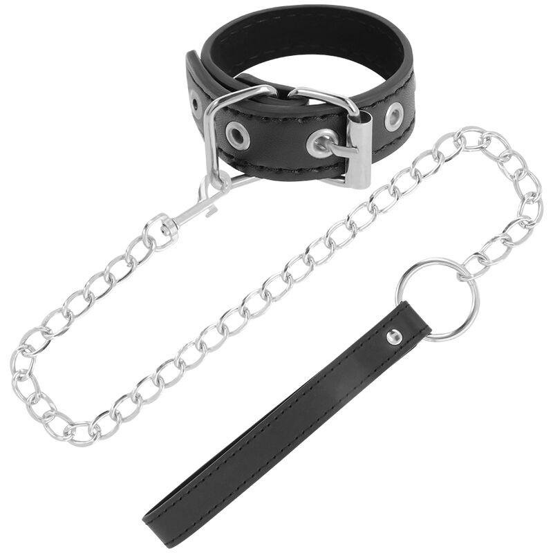 Darkness Penis Ring With Strap - Obojok Na Penis 1