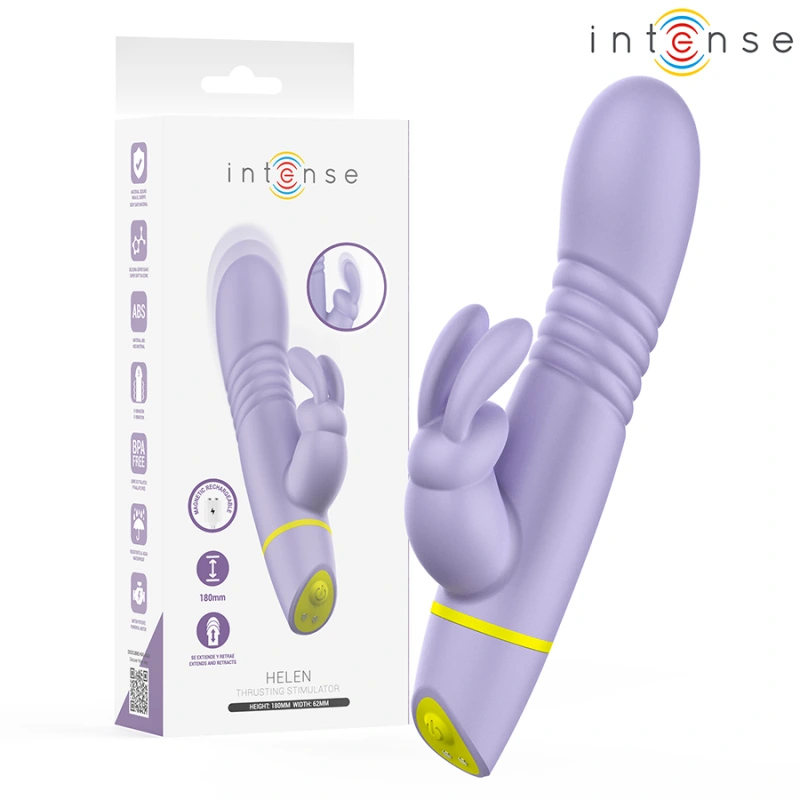 Intense - helen rabbit stimulator & thrusting vibrator