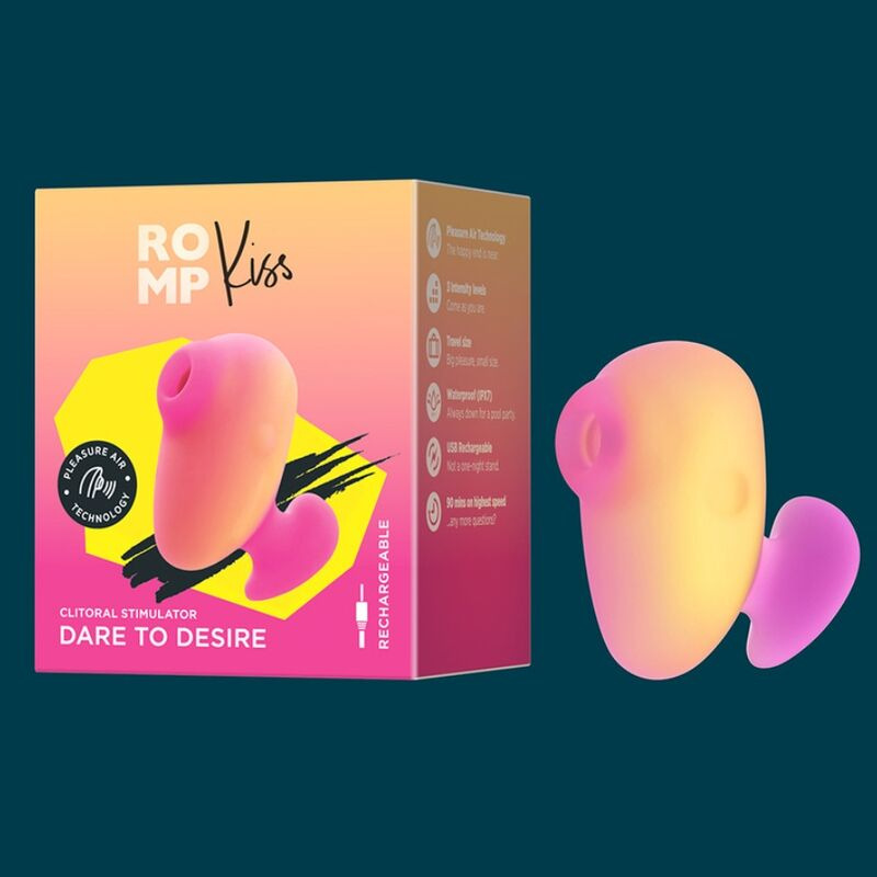 Romp - kiss clitoral suction rechargeable finger vibrator 9