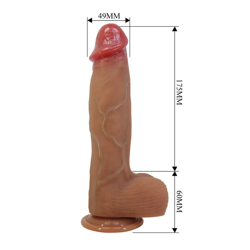 Pretty love - orton realistic dildo with suction cup 23.5 cm -Ø- 4.9 cm 6