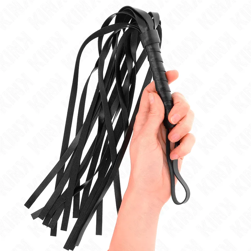 Kink - Simple Black Whip 45 Cm 1
