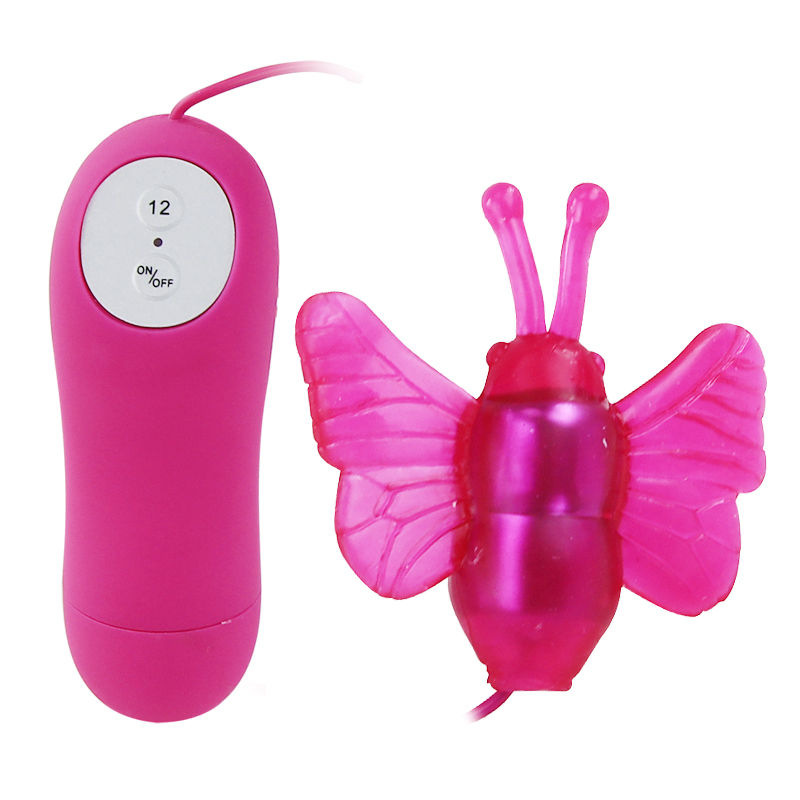 Baile - cute secret butterfly stimulator vibrator 12v