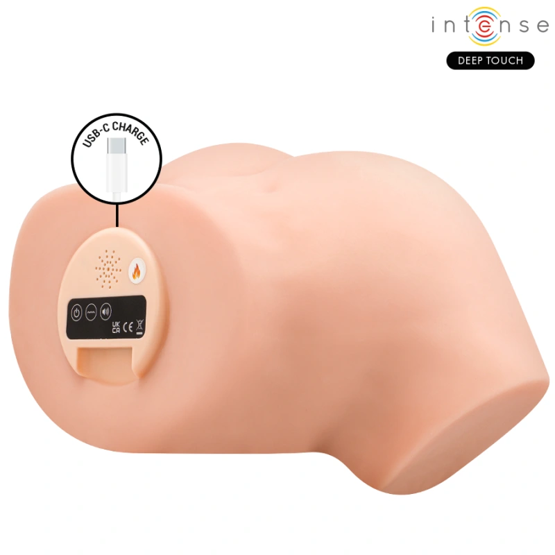 Intense deep touch - nicole anal and vaginal masturbator with suction, heat, vibration and voice eff 8