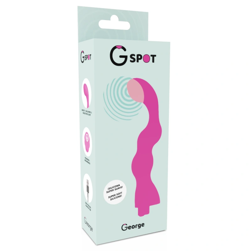 G-spot - george g-spot vibrator gum pink 4