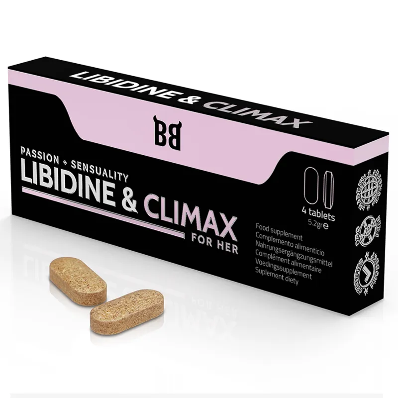 Blackbull By Spartan - Libidine & Climax Passion + Sensuality For Her 4 Tablets