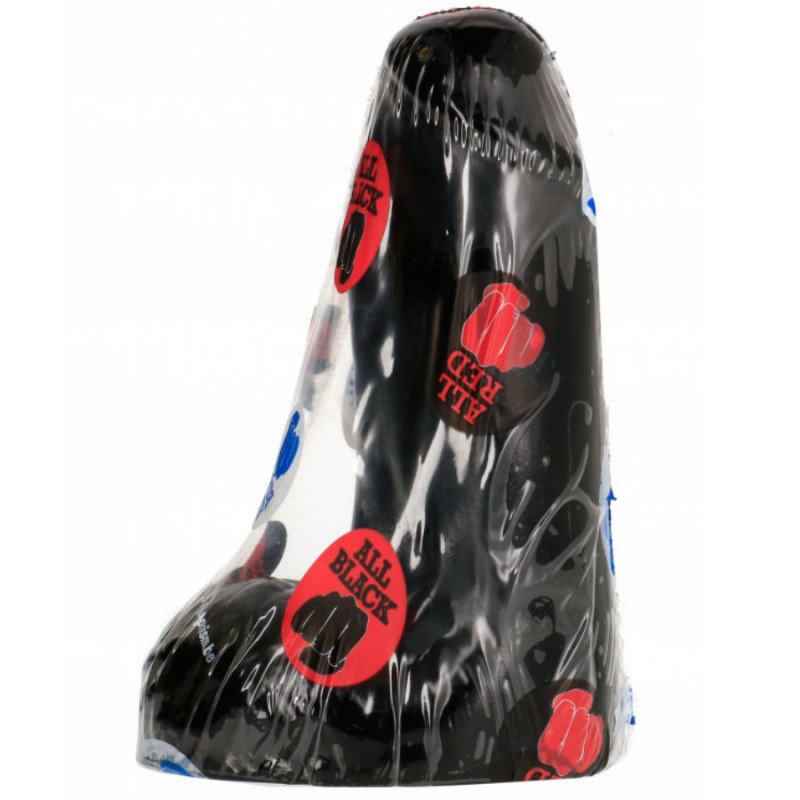 All black - dildo realistic 13 cm 2