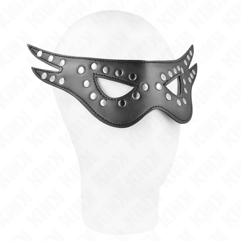 Kink - Sexy Leatherette Mask Model 1 27 X 13 Cm 3