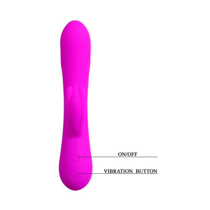 Pretty Love Flirtation - Barrette Vibrator With Clit Stimula 5
