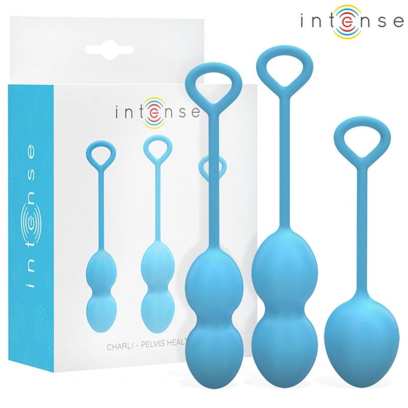 Intense - charli kegel ball kit ocean blue