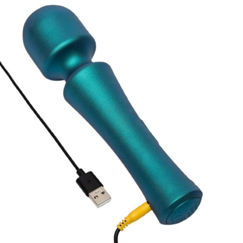 Romp - presto mini wand vibrator flexible head green 4