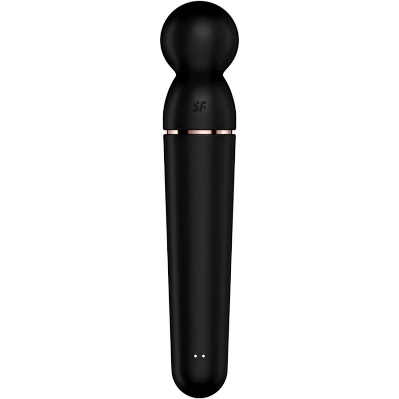 Satisfyer - Planet Wand-Er Black - Masážna hlavica 1