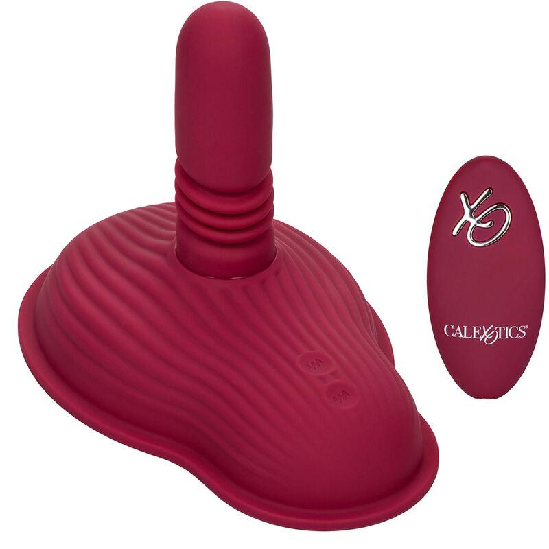 California Exotics - Rider Massager Double Motor Remote Control Red 7