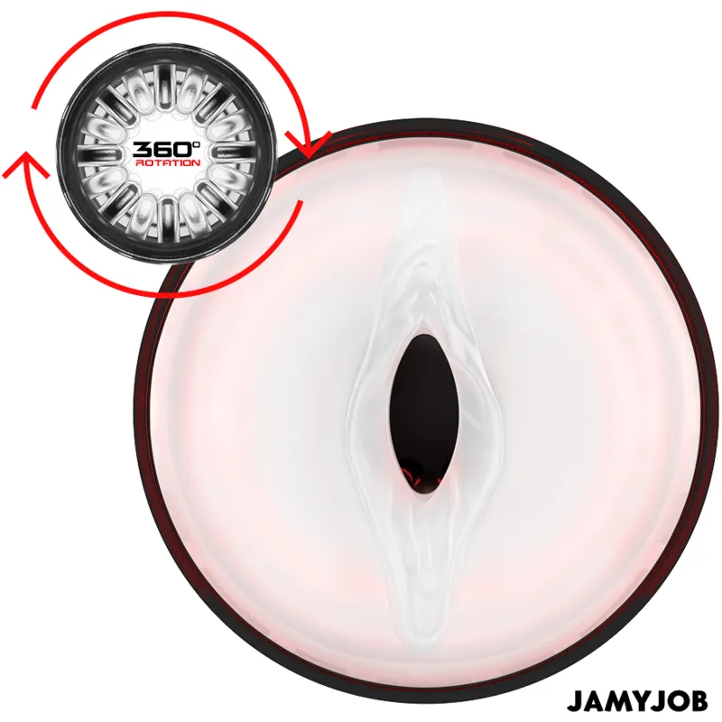 Jamyjob - cyclone automatic vagina masturbator 10 suction and thrust modes 5