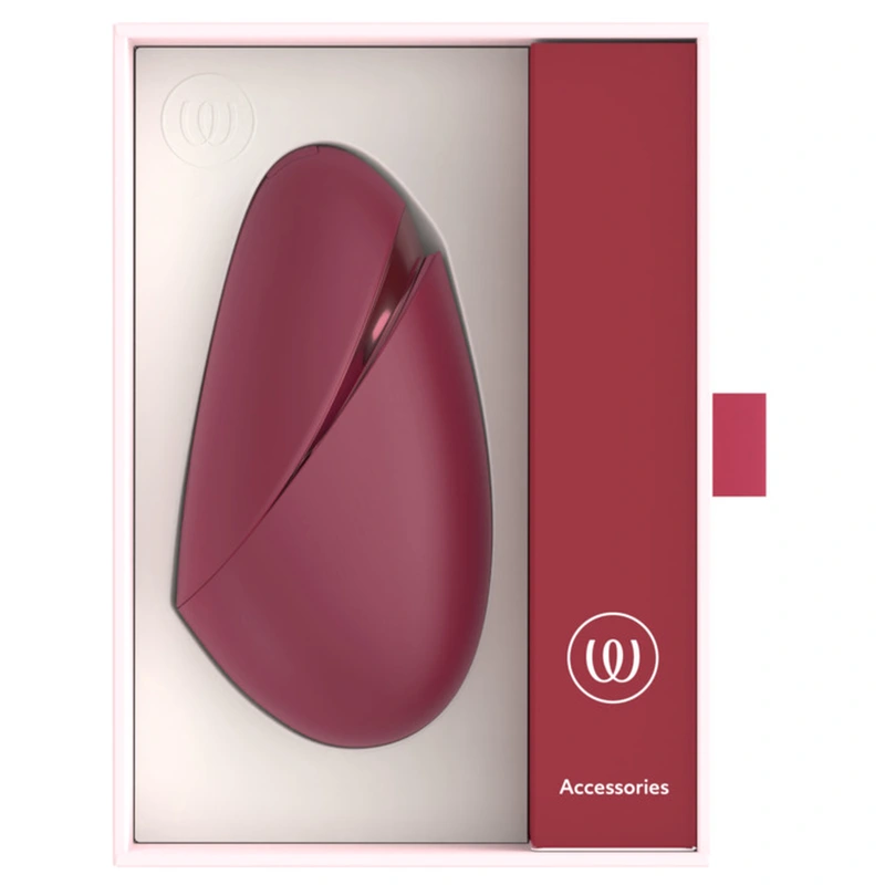 Womanizer - next liberty 3d pleasure air clitoral stimulator bordeaux 4