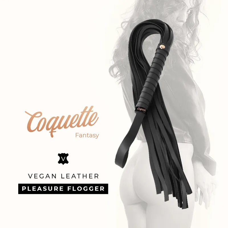 Coquette Fantasy Vegan Leather Flogger 1