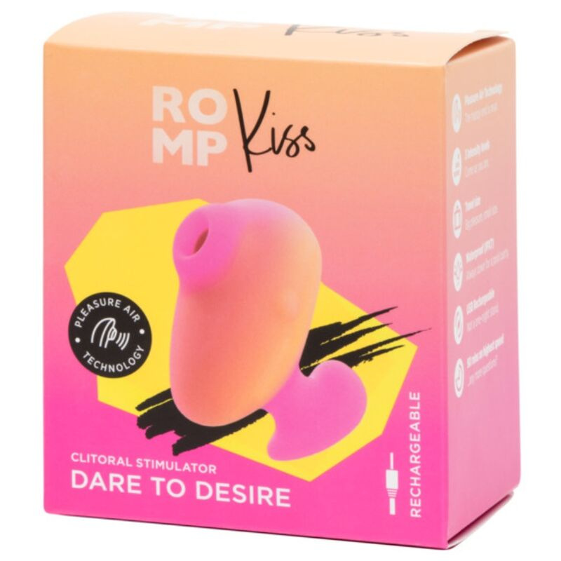 Romp - kiss clitoral suction rechargeable finger vibrator 8