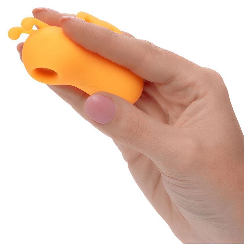 Calexotics - Neon Vibes The Buzzing Vibe Finger Stimulator 10 Vibrations Orange