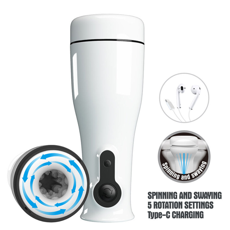 Pretty love - sabrina rotating and rocking male masturbator 5