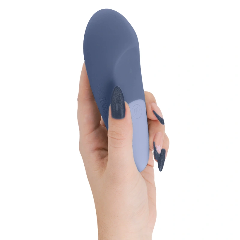 Womanizer - vibe lay-on silent vibrator dark blue 3