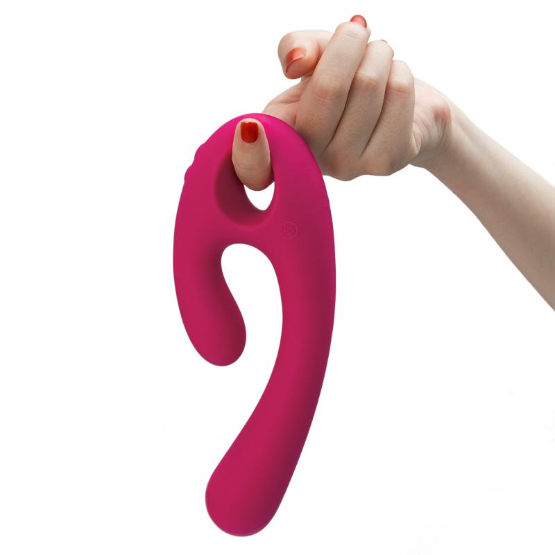 Nomi Tang - Flex Bi Bendable Dual Stimulation Vibrator Pink