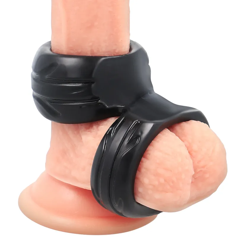 Powering Super Flexible Resistant Ring Double  Pr12 Black 3