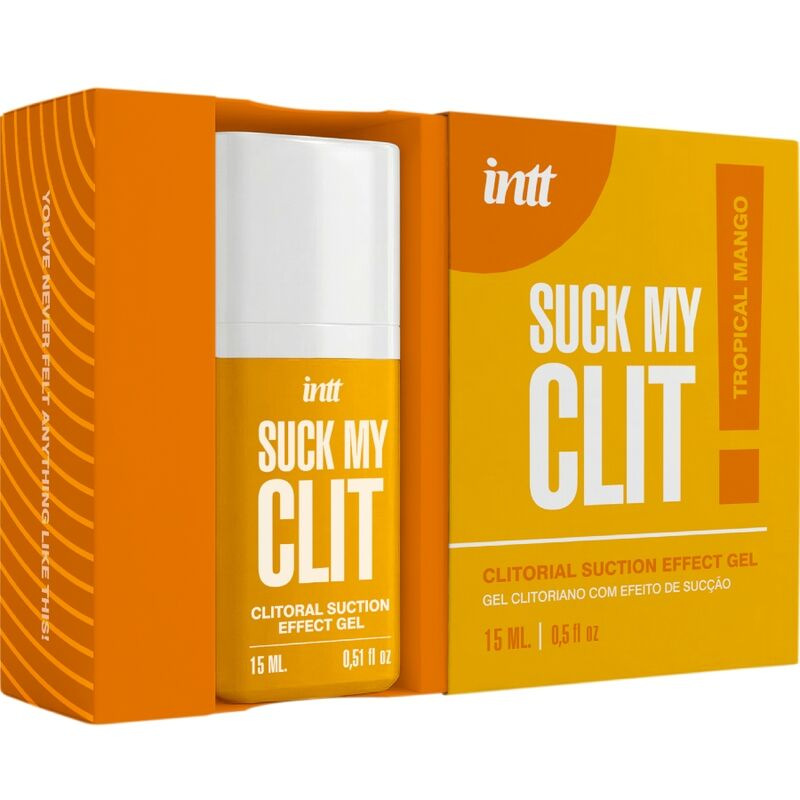 Intt - suck my clit suction effect gel tropical mango 15 ml 2