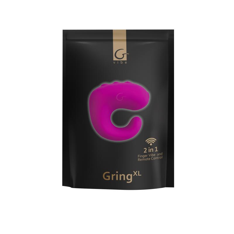 Gvibe - Gring Xl Finger Vibrator Sweet Raspberry